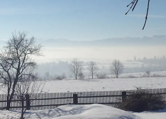 ベッド・アンド・ブレックファスト Taras Tarczyn Wleń